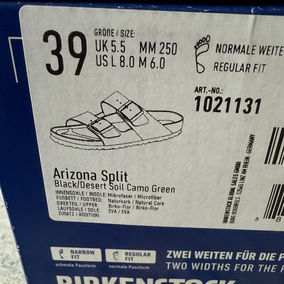 Birkenstock Arizona Split - camo and black - Picture 4 of 4